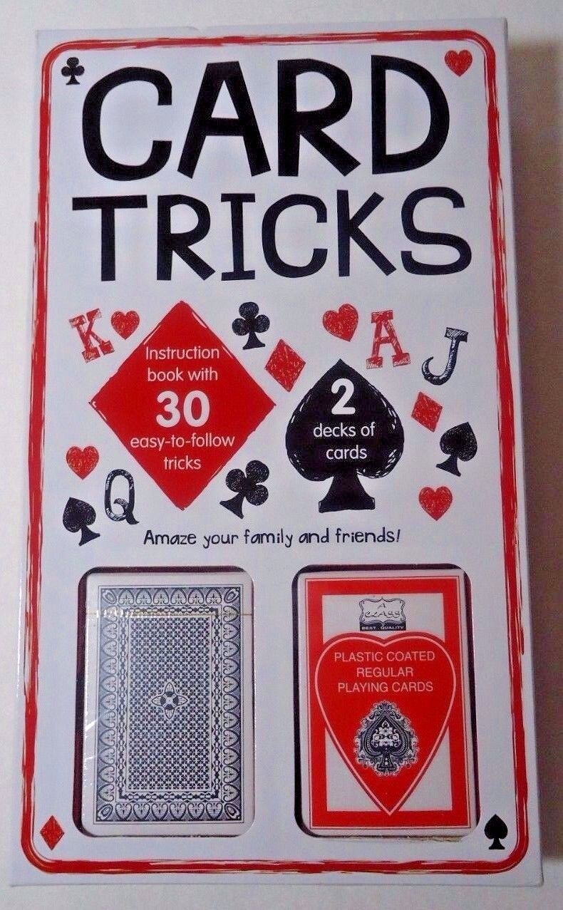 Easy-to-follow Card Tricks Instructions for 30 Tricks Two Decks of Cards