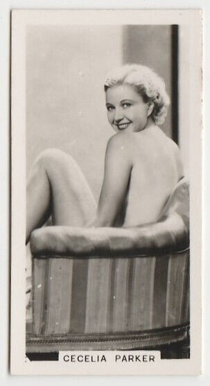 Cecilia Parker 1938 Carreras Film Stars Tobacco Card 2nd Series #44
