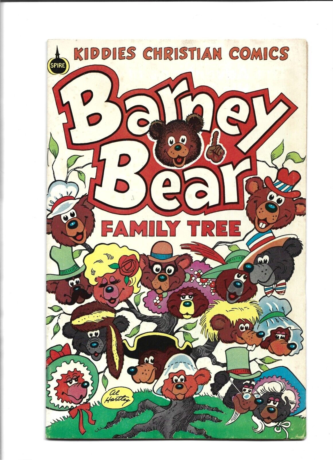 BARNEY BEAR FAMILY TREE 1982 SPIRE CHRISIAN COMICS VG/FN COMBINE SHIP