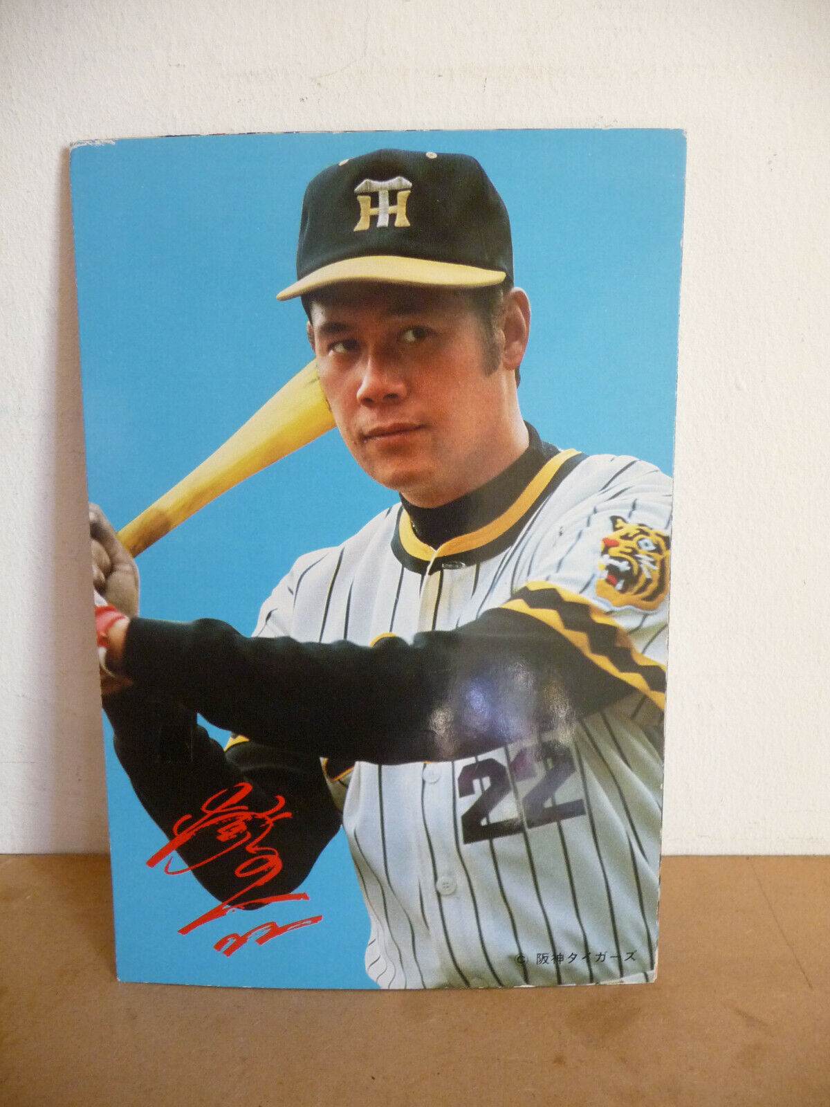70\'s Hanshin Tigers Koichi Tabuchi Baseball Card - YAMAKATSU