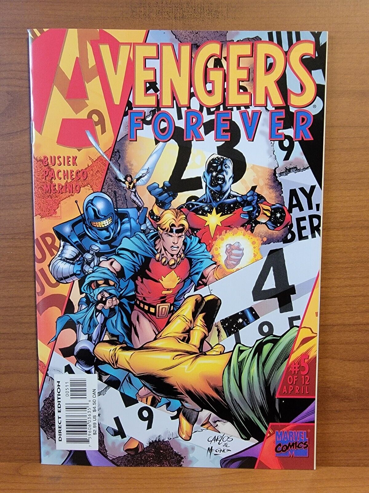 Avengers Forever #5 VF Marvel  1999    I  combine Shipping