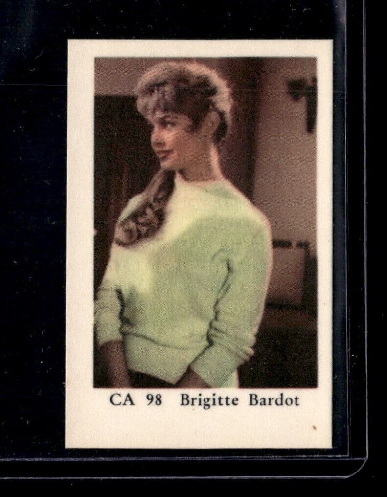1962 Dutch Gum Star CA Set Brigitte Bardot #CA98