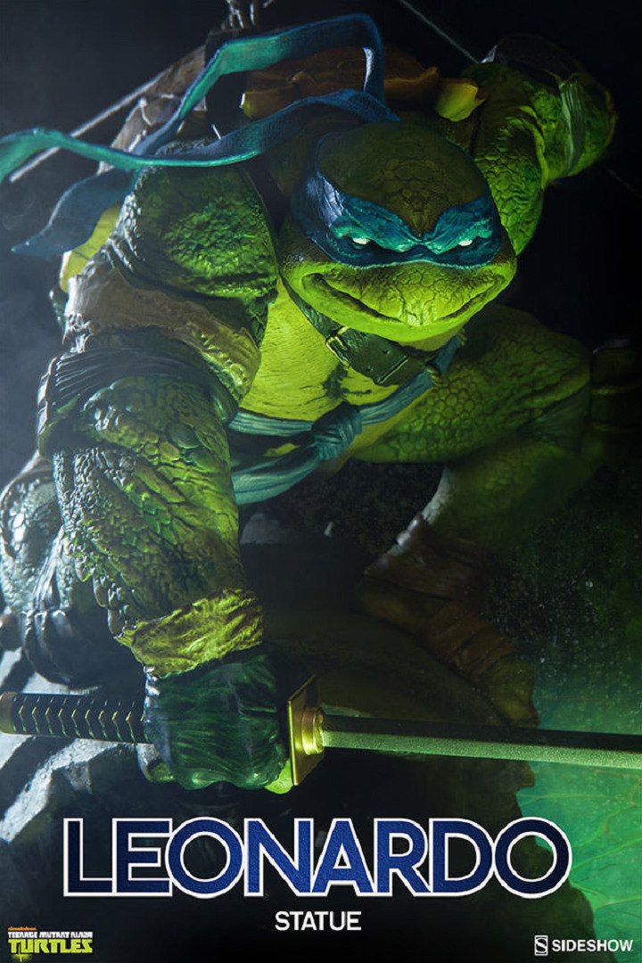 Sideshow Collectibles Leonardo Teenage Mutant Ninja Turtles Exclusive TMNT RARE