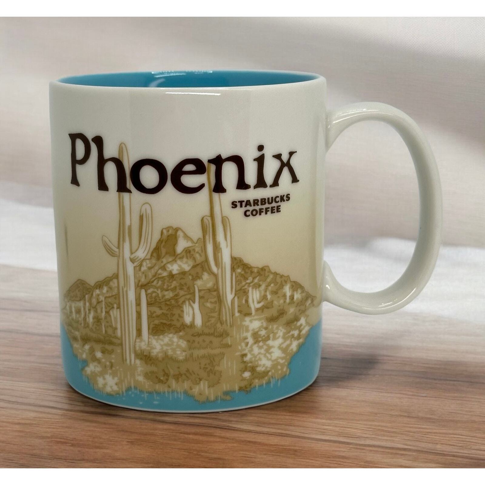 Starbucks Phoenix Arizona Global Icon Collection Series Coffee Tea Mug Cup 16 oz