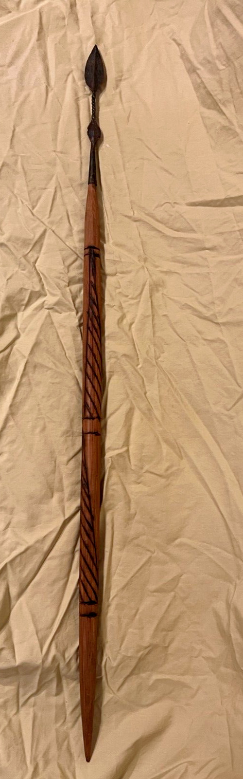 Vintage African Zulu Warrior Spear  34\