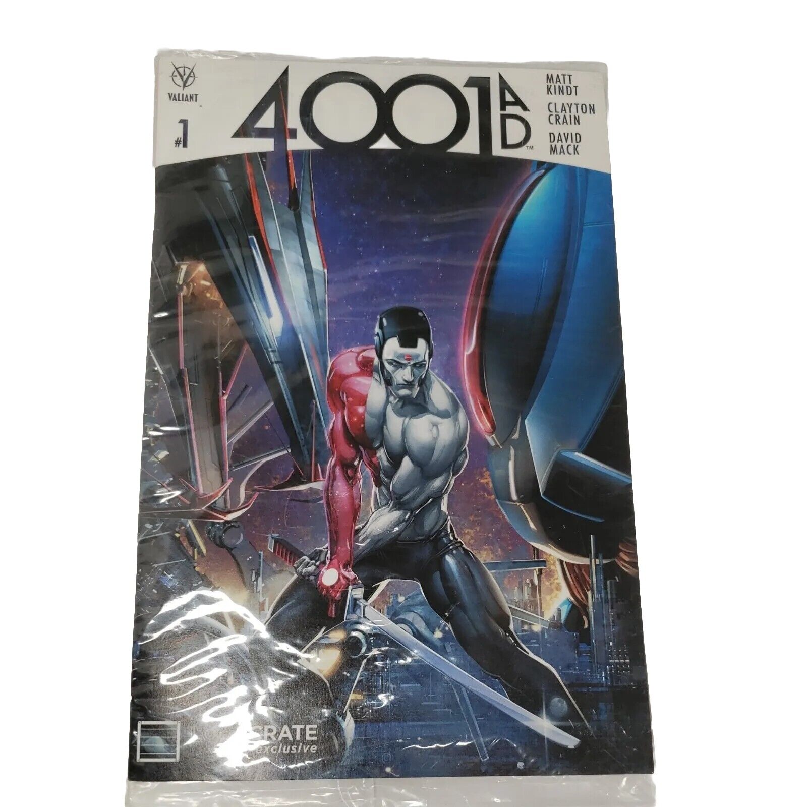 Valiant 4001 AD #1 Comic Book Loot Crate Exclusive Mint In Package Lootcrate