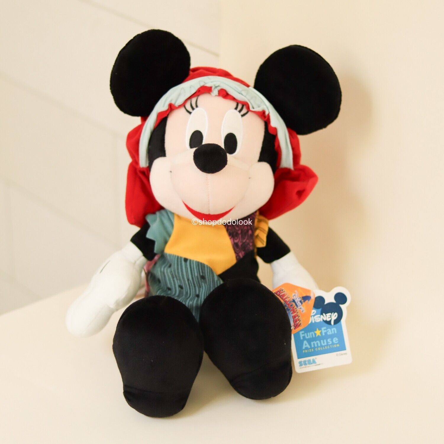 Disney Japan Sega Mickey Plush Doll Halloween 2006 Series Rare Large 15\