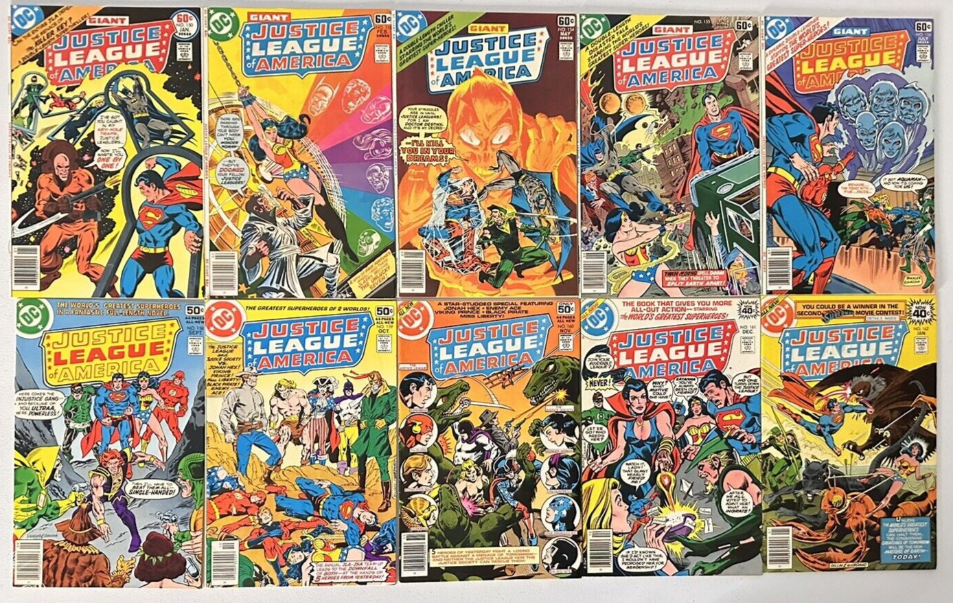 Justice League of America #150-199 Run DC 1978 Lot of 46 NM-