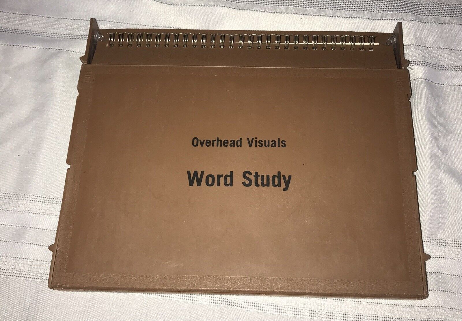 B6 VTG SCHOOL OVERHEAD PROJECTOR VISUAL WORD STUDY PRONUNCIATION & MEANING 1969
