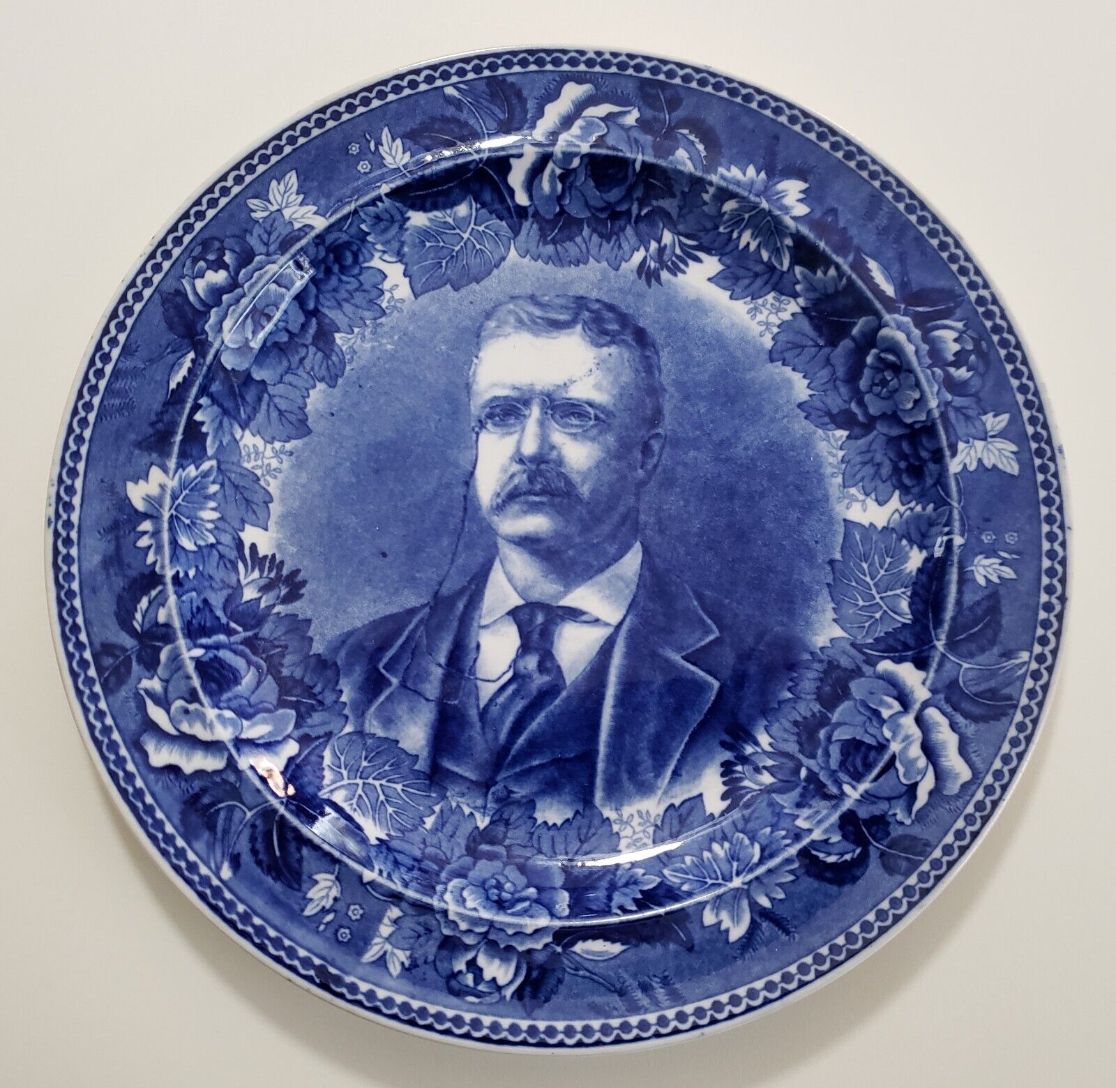 Theodore Roosevelt Commemorative Plate