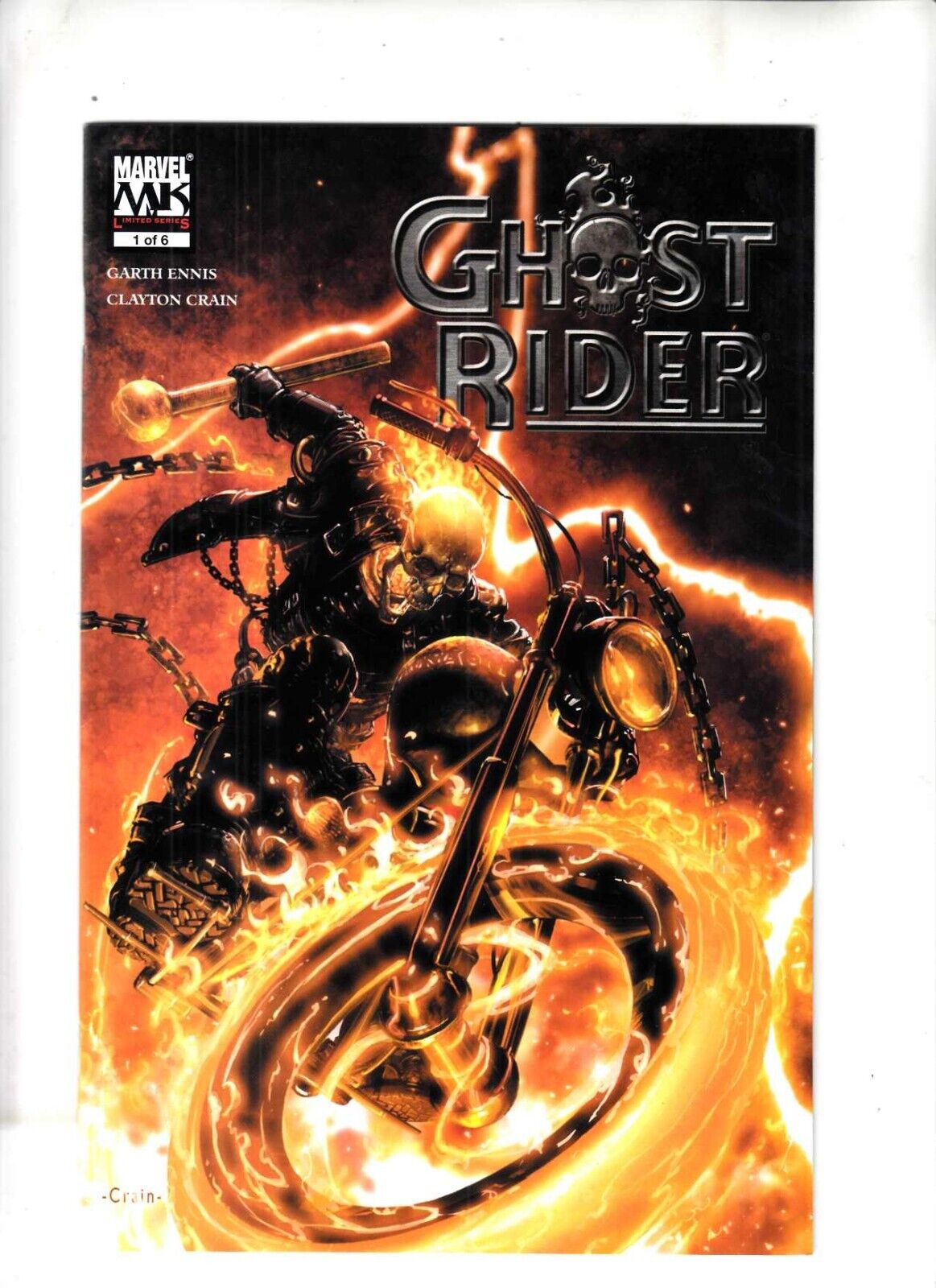 Ghost Rider #1 (2005) Marvel Comic NM- (9.2) Marvel  over $50.00