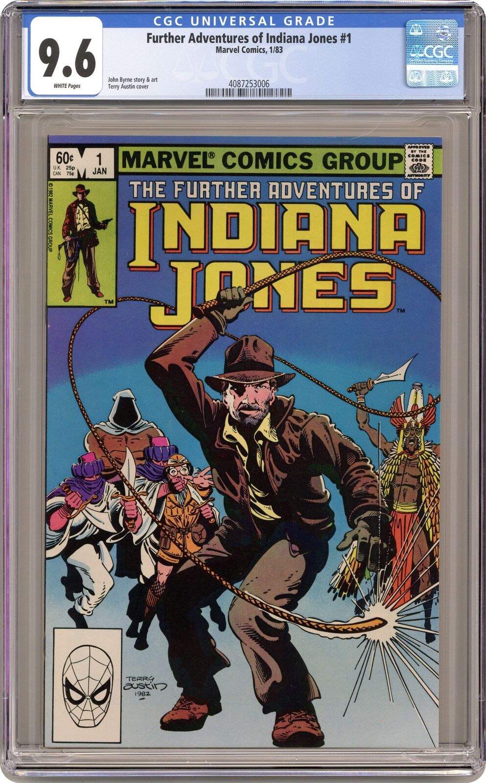 Further Adventures of Indiana Jones #1 CGC 9.6 1983 4087253006