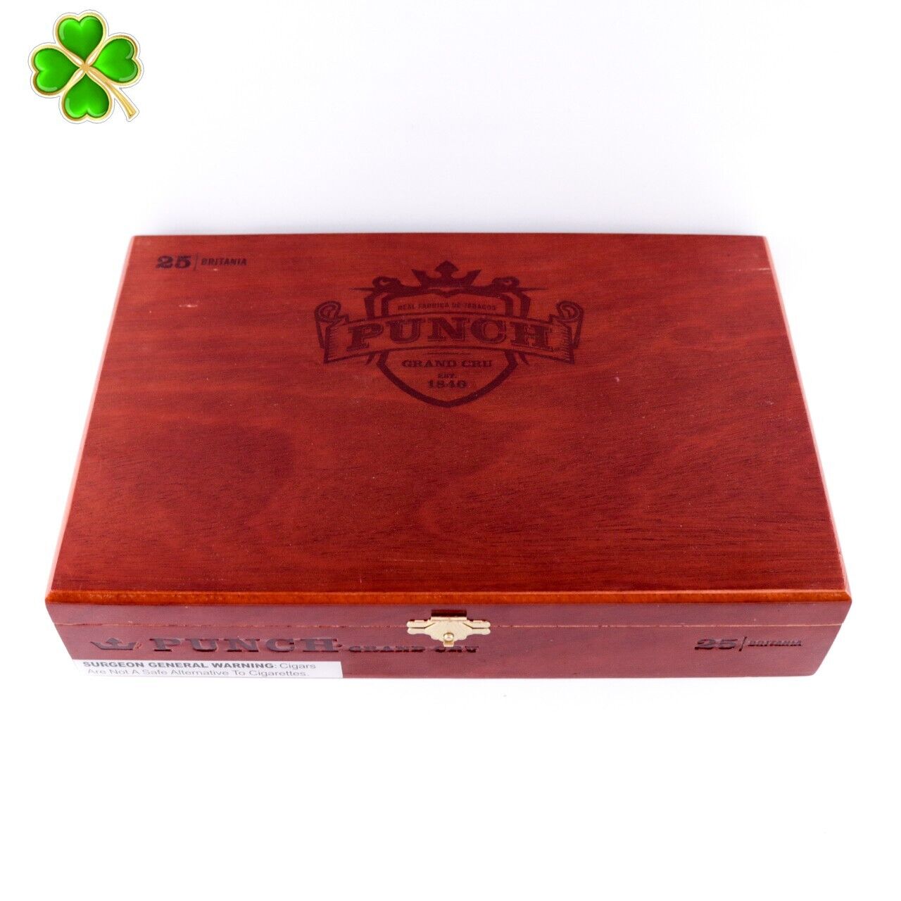 Punch Grand Cru Britania Empty Wood Cigar Box 10.75\