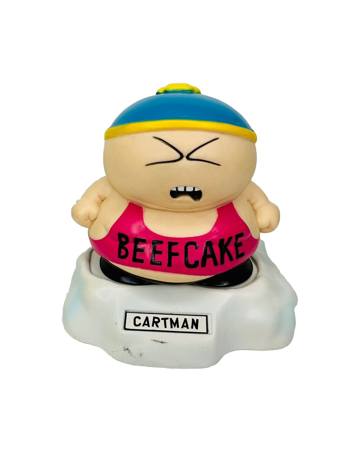 Adult 1998 South Park BEEFCAKE Cartman Talking Deskmate Not Tested