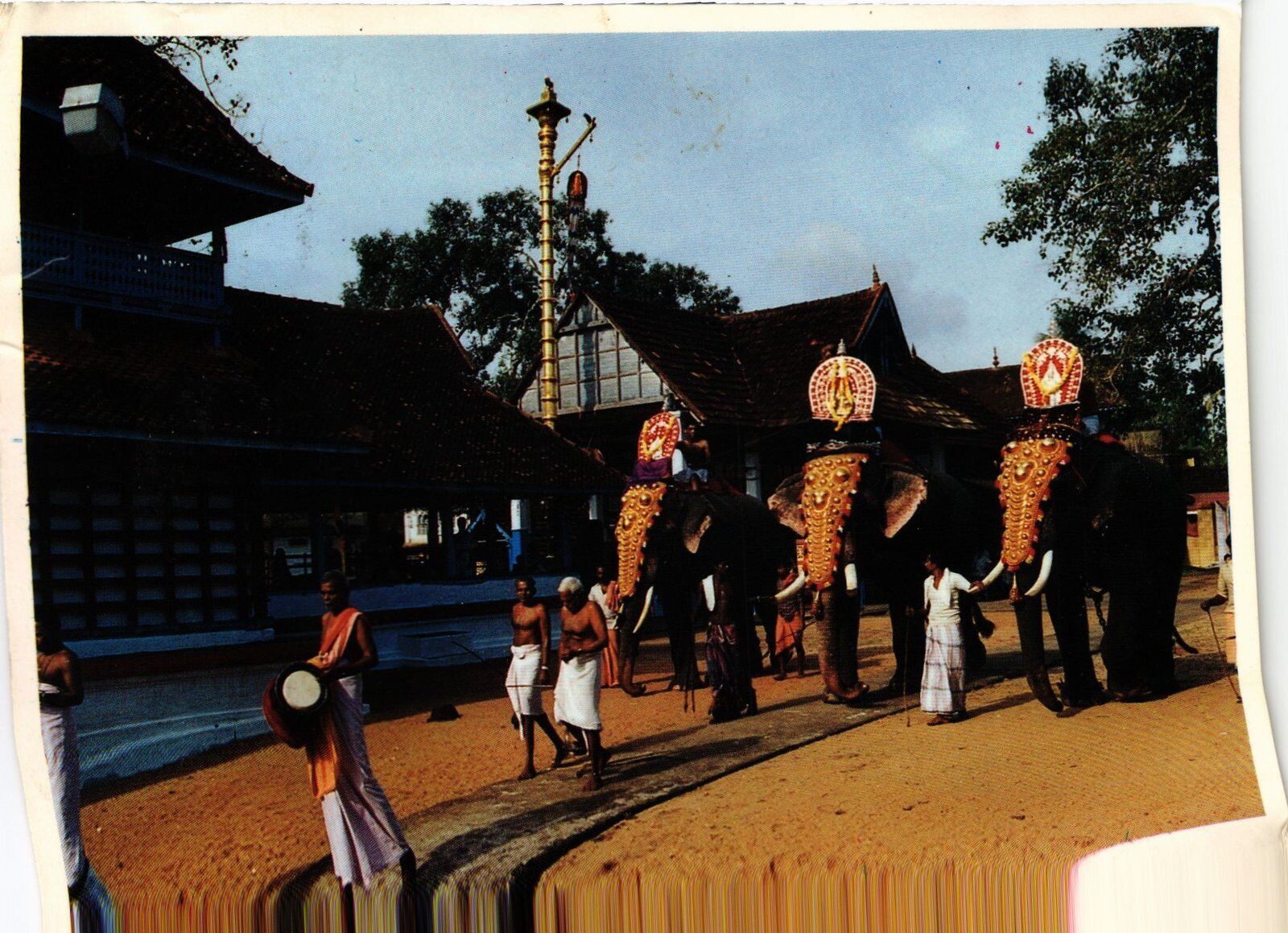 CPM Kerala Temple Procession INDIA (1182122)