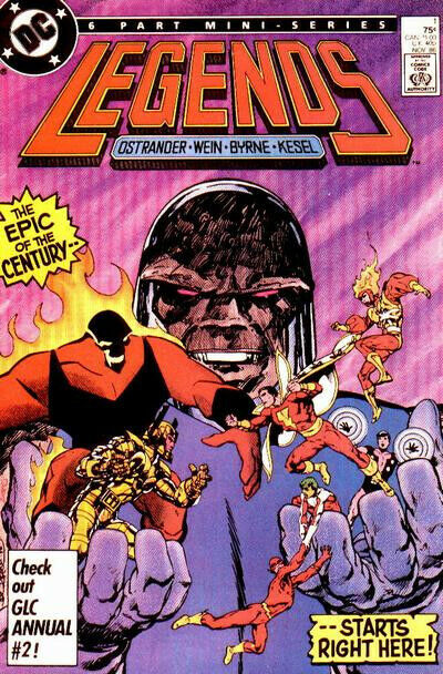 LEGENDS #1 (DC Comics, 1986) NM ~ AMANDA WALLER ~ SUICIDE SQUAD