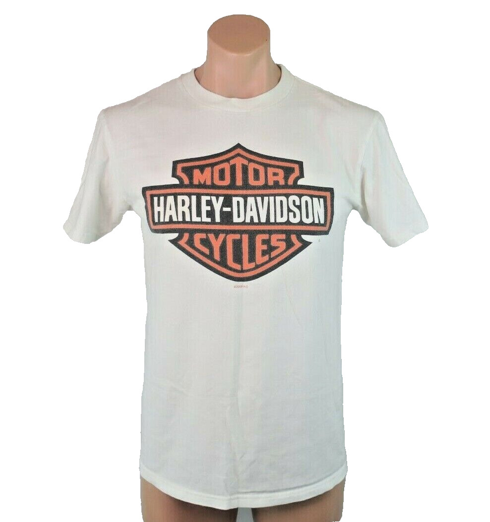 Harley Davidson Big Logo Grand Prairie TX Longhorn Biker Motorcycles T-shirt M