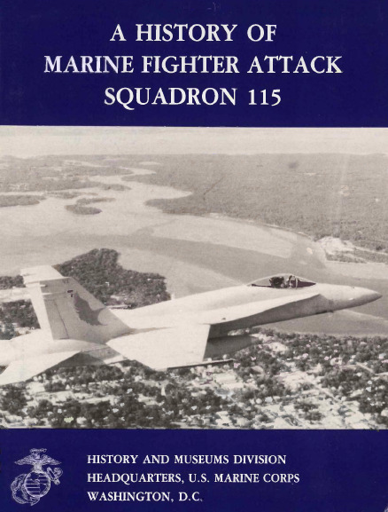 WW II USMC Marine VMF 115 Fighter Squadron Joes Jokers History Campaign Book