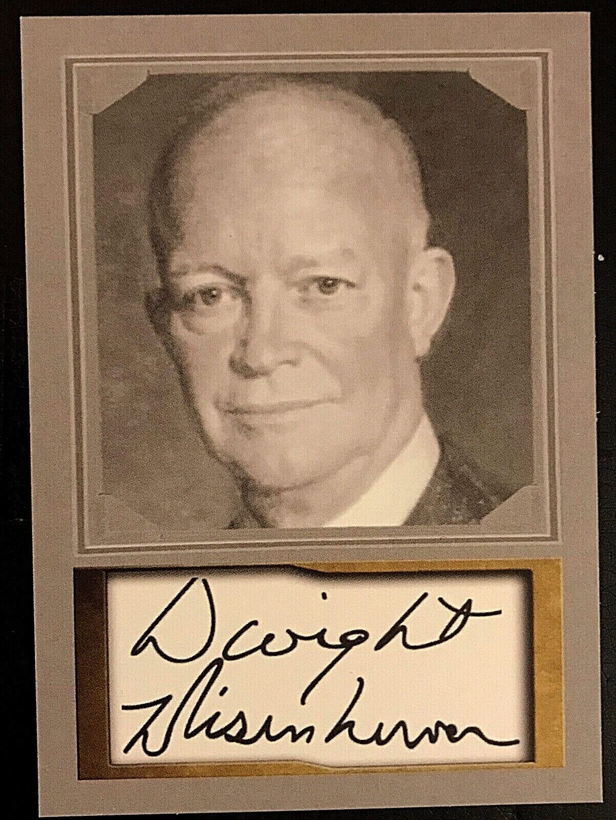Dwight D Eisenhower 2020 President ACEO Portrait D.Gordon Card #34