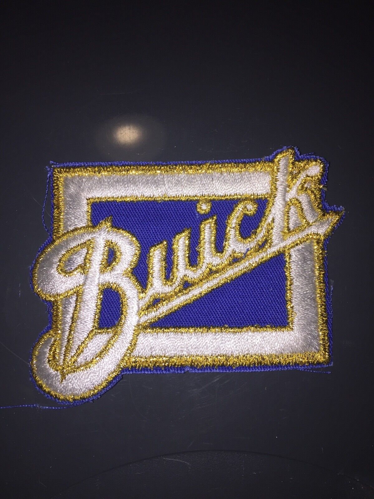 Vintage Buick sew on patch, Vintage Buick patch
