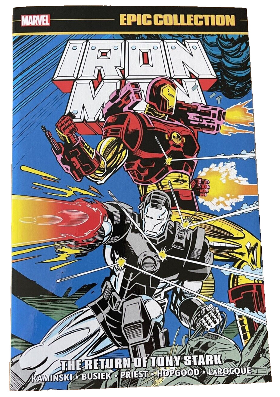 Marvel Epic Collection Iron Man volume 18 The Return of Tony Stark