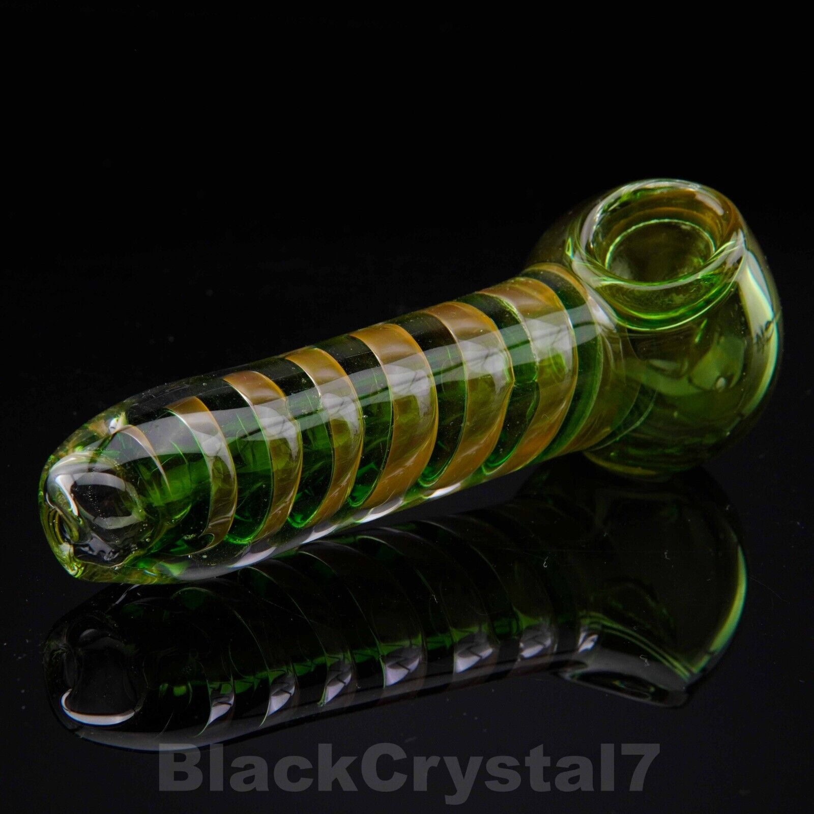 4.5 inch Handmade Thick Heavy Green Prototype X Tobacco Smoking Bowl Glass Pipes