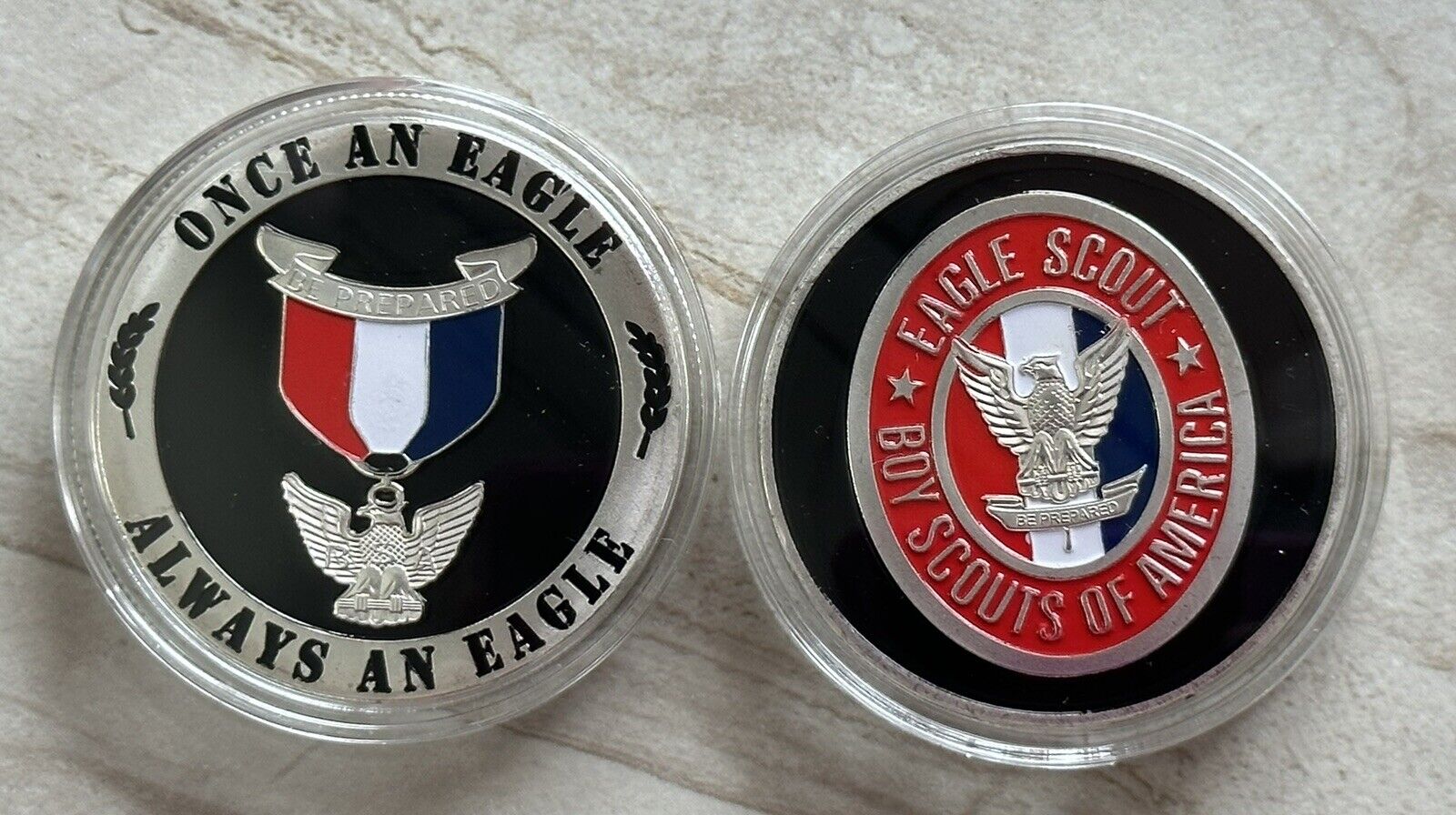 Eagle Scout - Boy Scout Commemorative Souvenir Gift Challenge Coin 40mm