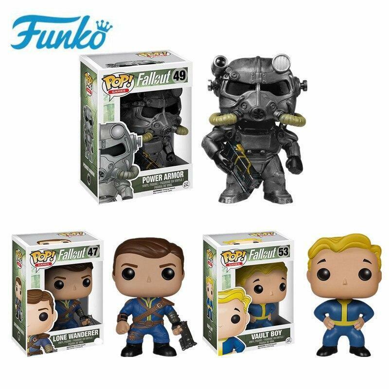 NEW Pop Fallout #47 Vault Boy #49 Power Armor Action Figure toy For Movie Fans 