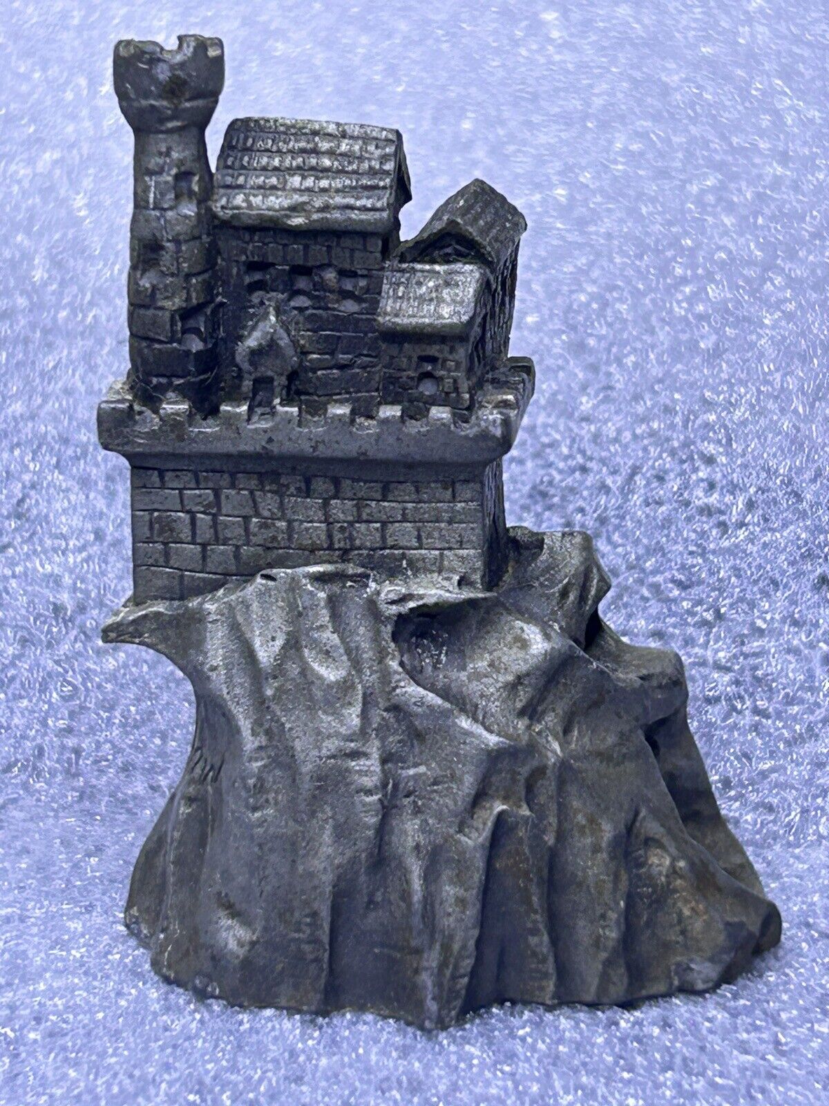 1990 Wizard Pewter Castle Signed Peter C Sedlow 2”