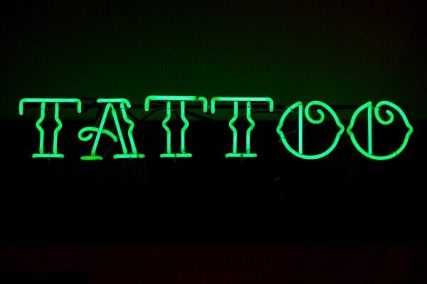 New Tattoo Shop Open Beer Bar Neon Light Sign 24\