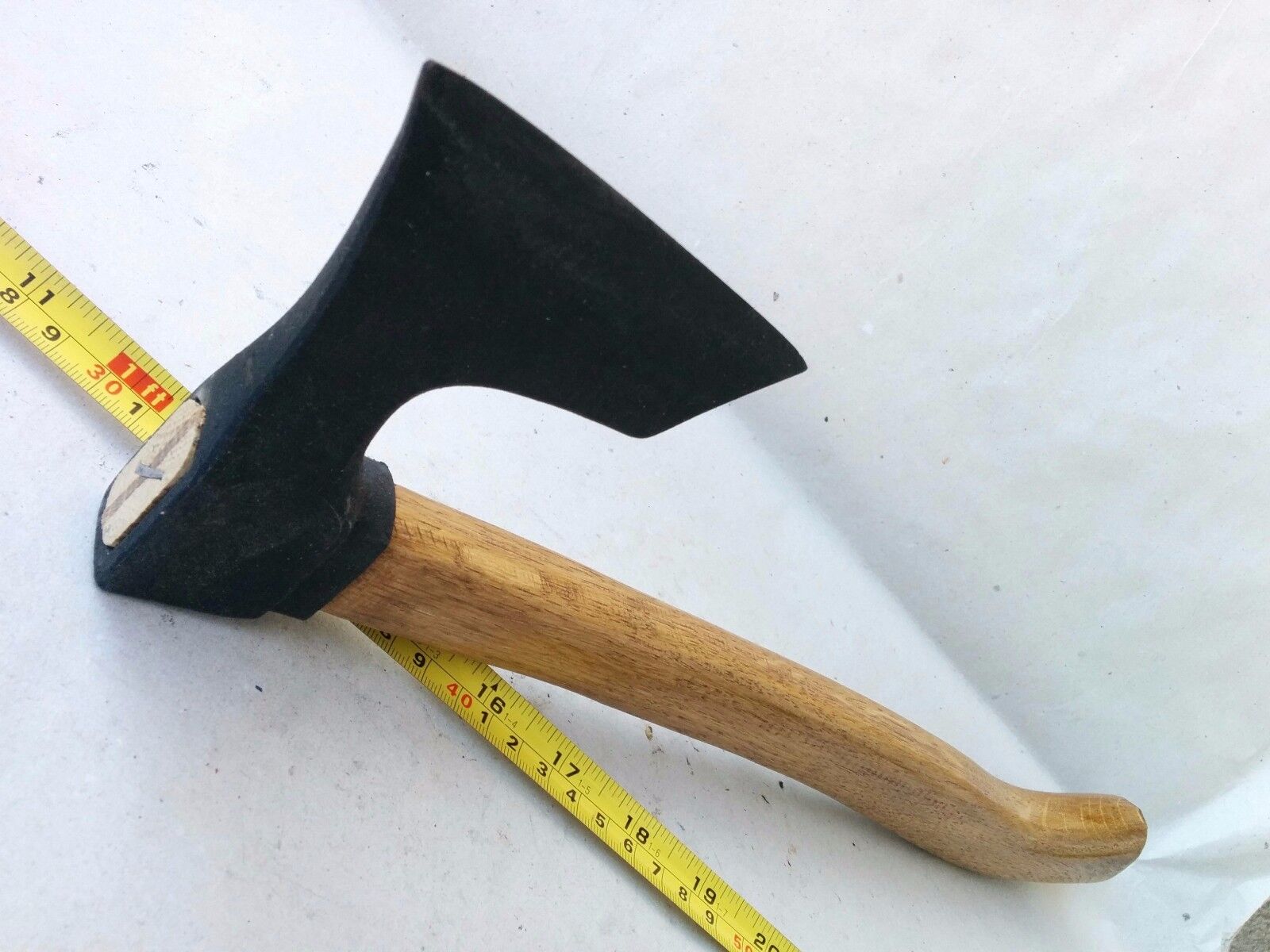 ※ Viking type light bearded axe / hatchet with handle - RARE SHAPE