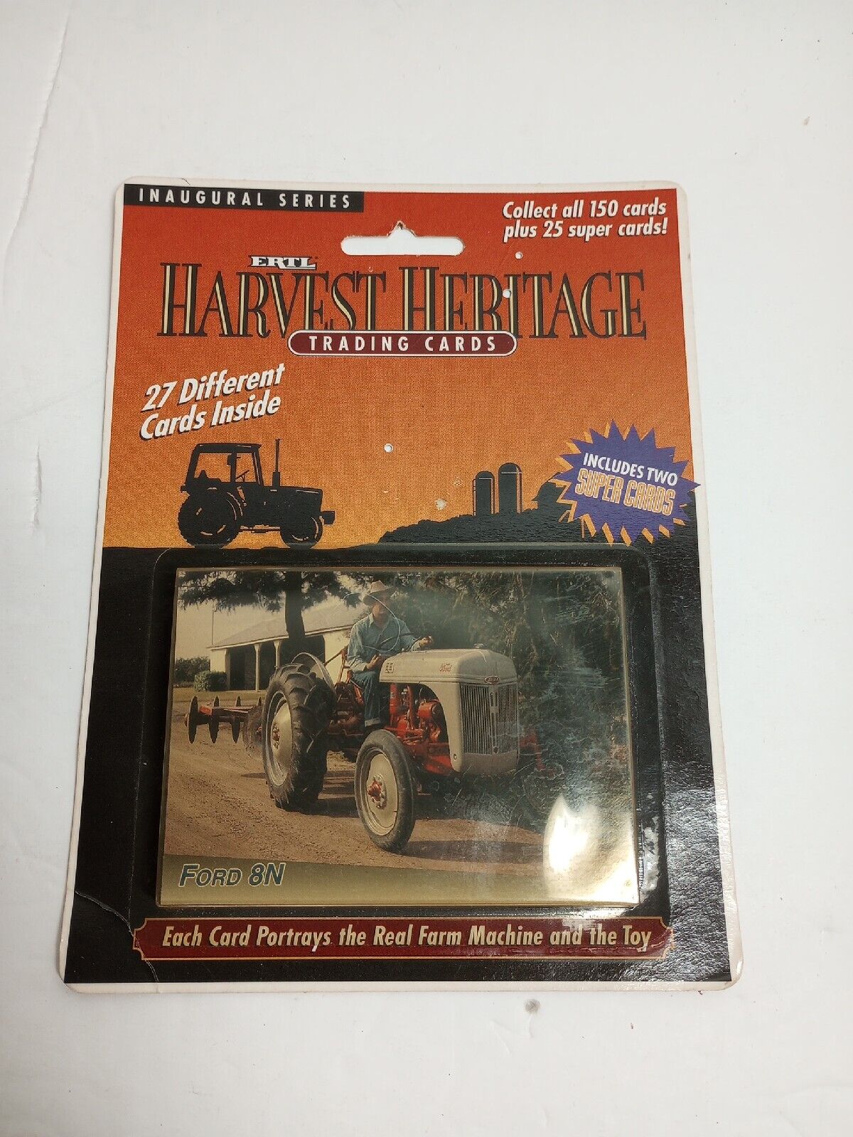 Vintage 1994 Ertl Harvest Heritage Trading Cards Inaugural Series Sealed pk /27