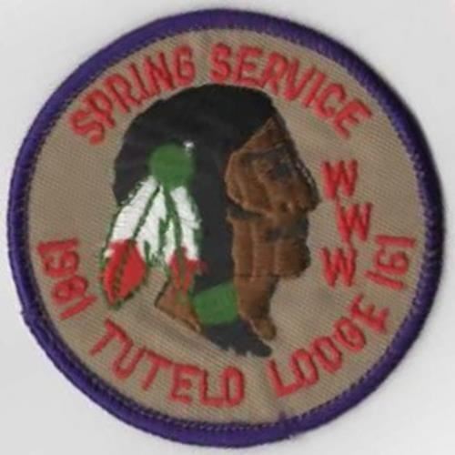 OA Tutelo Lodge 161 1981 Spring Service DPR Bdr. BRMC 599 Roanoke, VA [ND-3764]