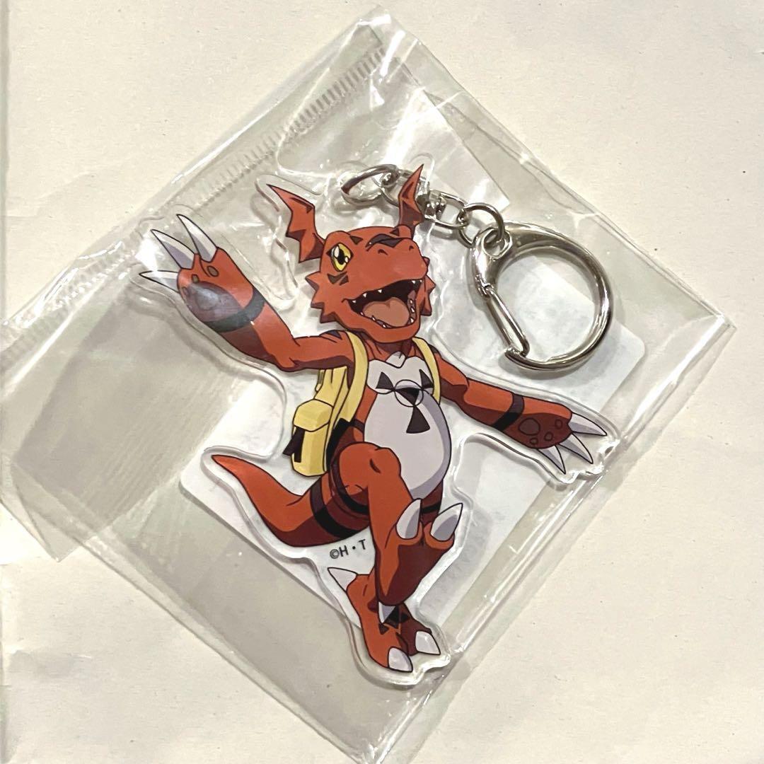 Digimon LB POP UP Store Limited Acrylic Keychain Guilmon Anime Goods From Japan