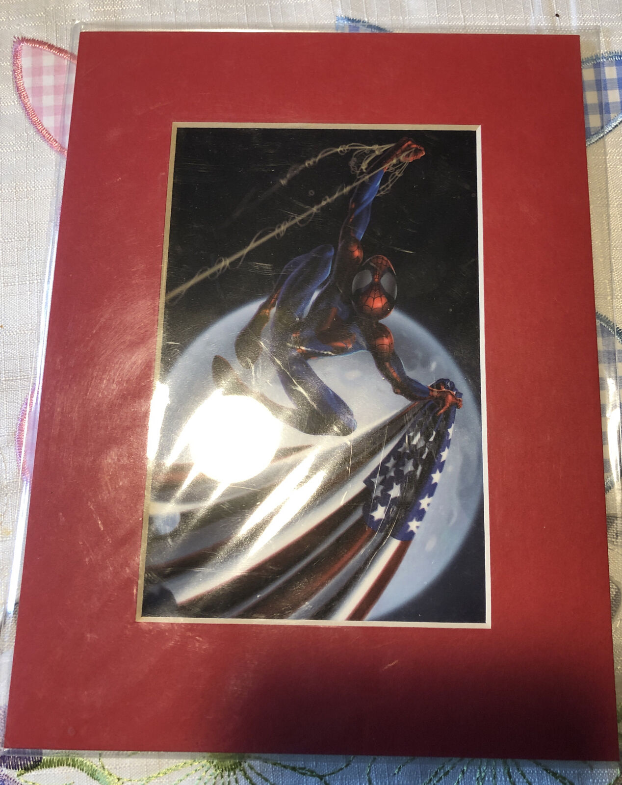 An Official Marvel Limited Edition Laser Cel