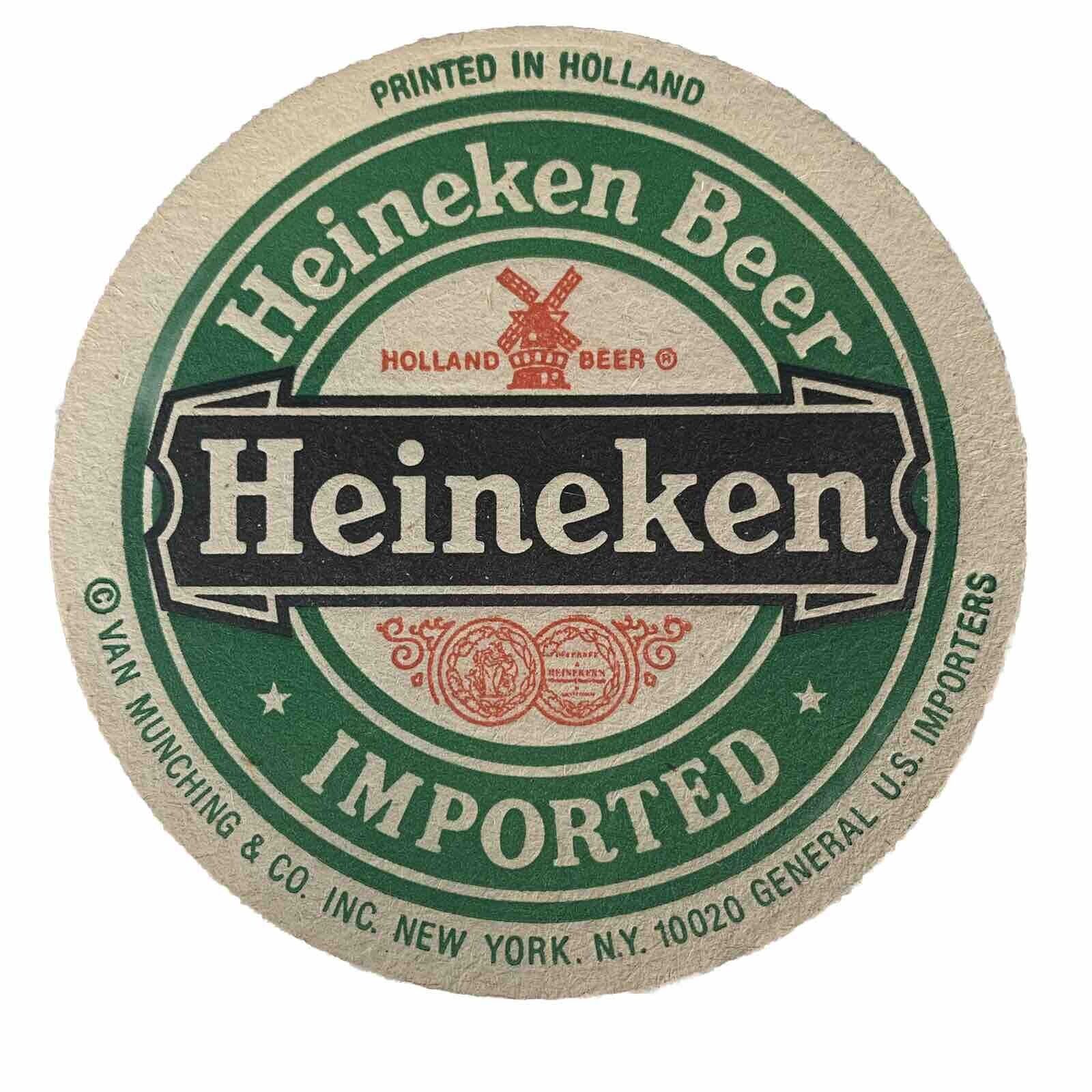 Heineken & Amstel Light Beer Bar Coasters Double Sided Vintage -  Lot of 10
