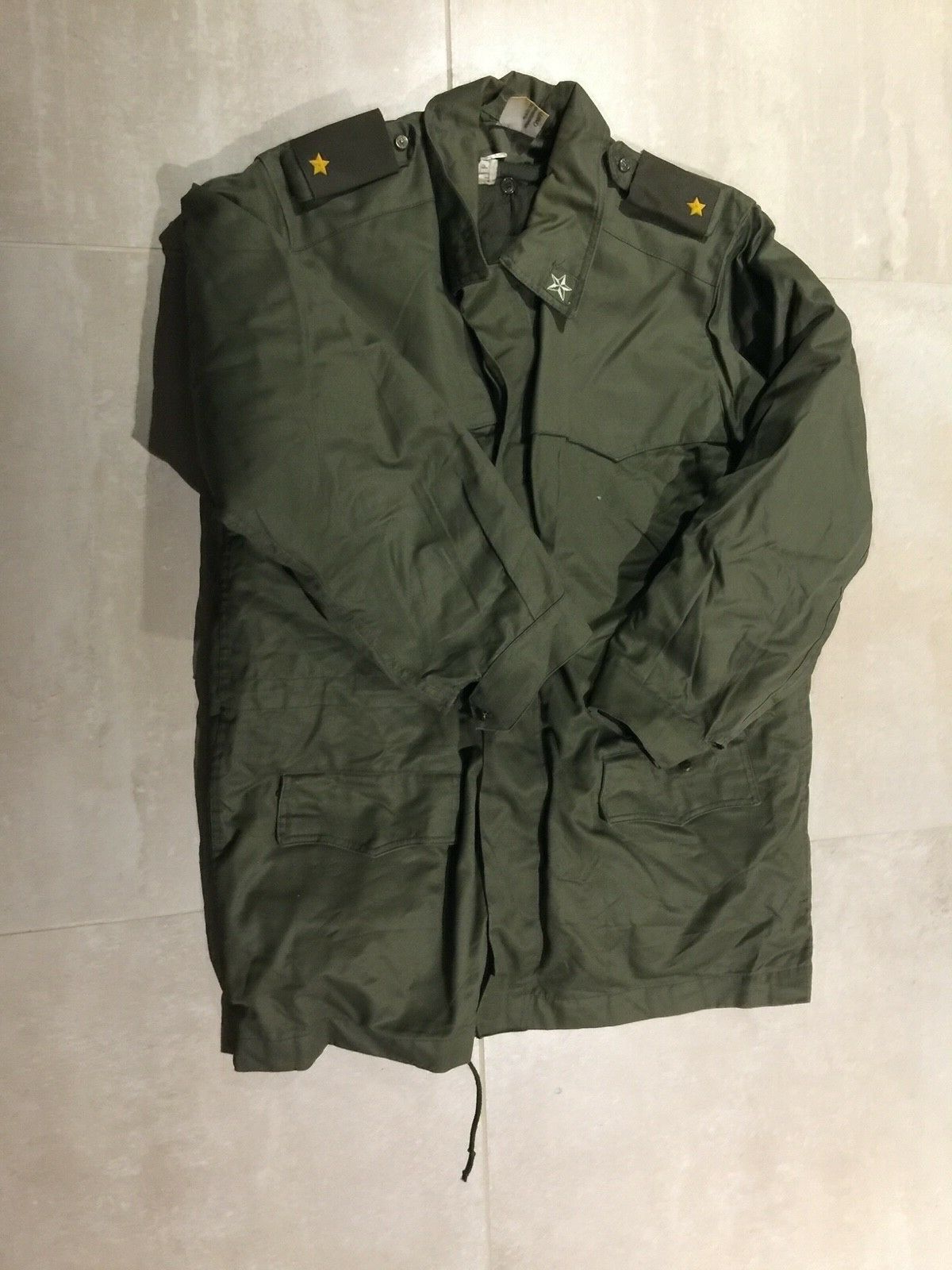 PARKA, ITALIAN WITH LINER,USED A++, large (52 cm),1996