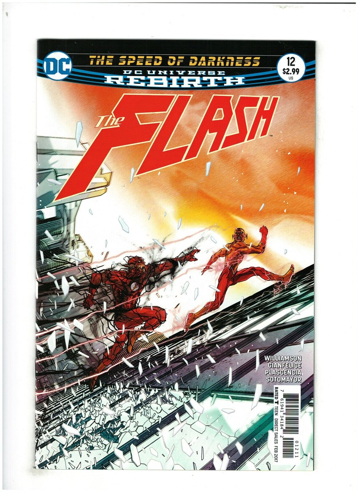 Flash #12 NM- 9.2 DC Rebirth 2017 Carmine Di Cover, Kid Flash