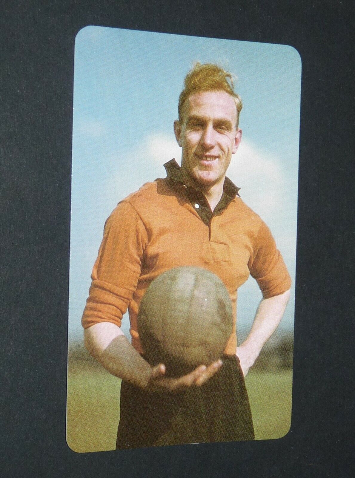 1986 BILLY WRIGHT ENGLAND WOLVERHAMPTON WANDERERS WOLVES FOOTBALL CARD FAX-PAX
