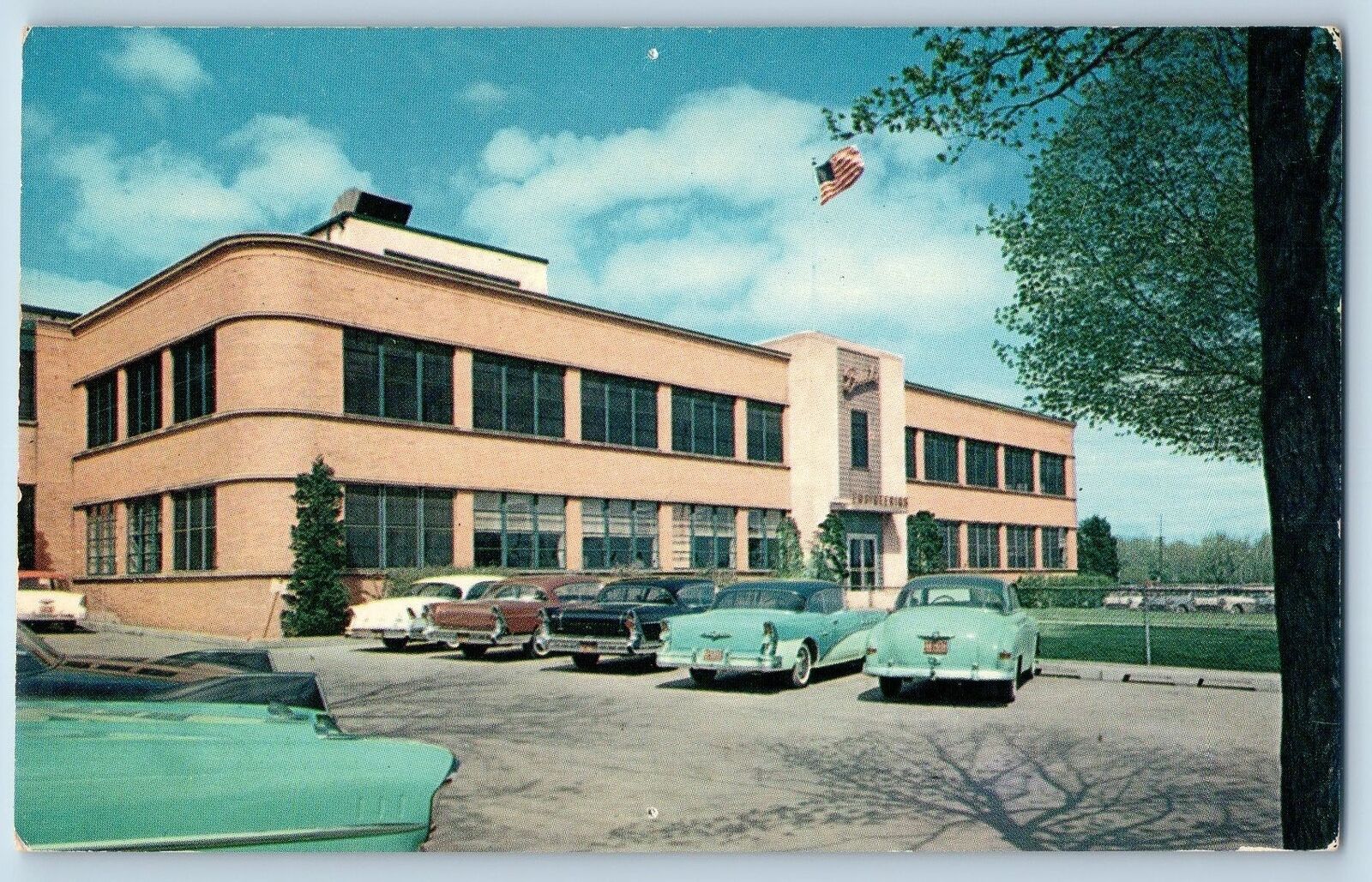c1950's Buick Engineering Division General Motors Corp. Flint Michigan Postcard