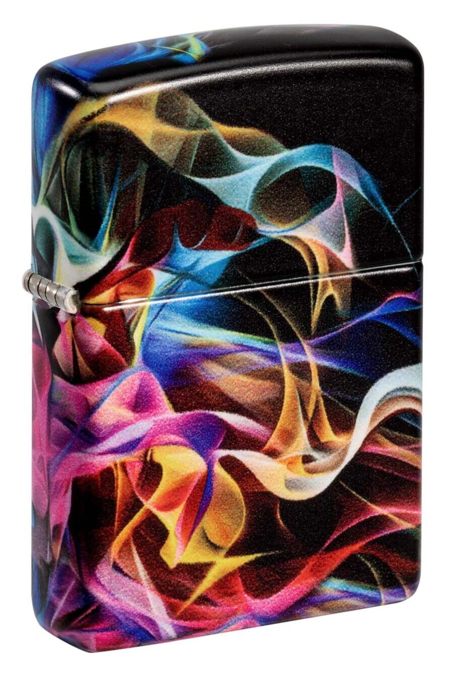 Zippo Lighter: Abstract Smoke Design - 540 Color 48897
