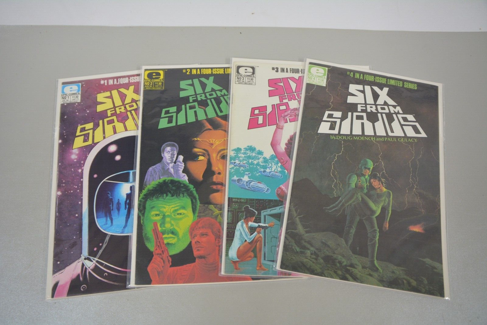 Six From Sirius #1-4 Complete Four-Issue Limited Series Run 1984 D-1