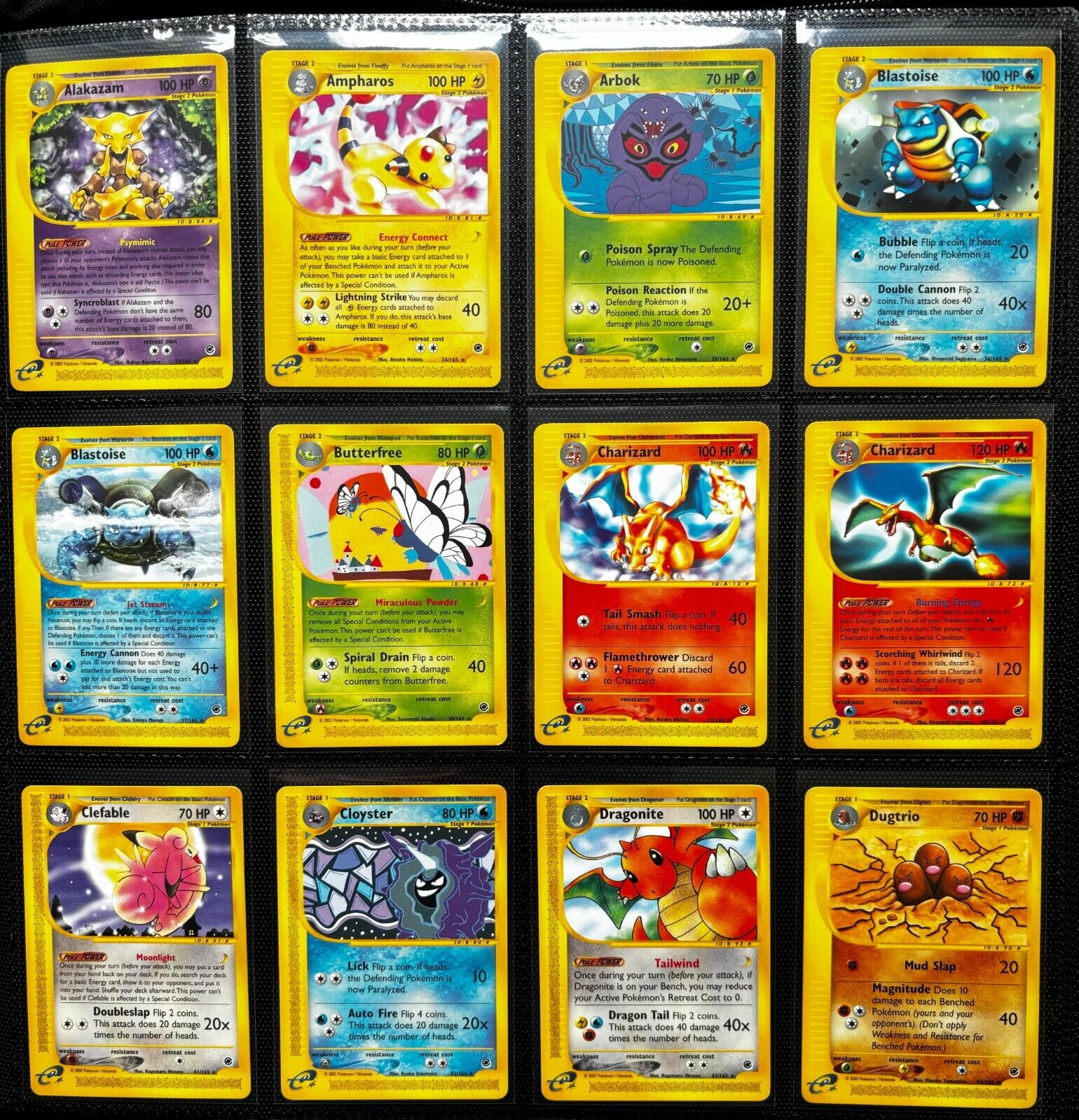 Pokemon Card - COMPLETE NON HOLO EXPEDITION + COMPLETE NEO GENESIS