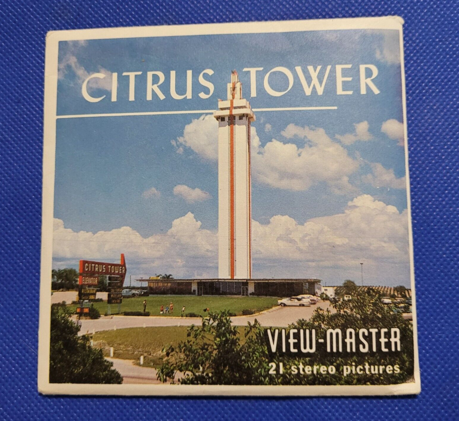 Sawyer\'s A989 Citrus Tower in the Florida Highlands view-master 3 Reels Packet