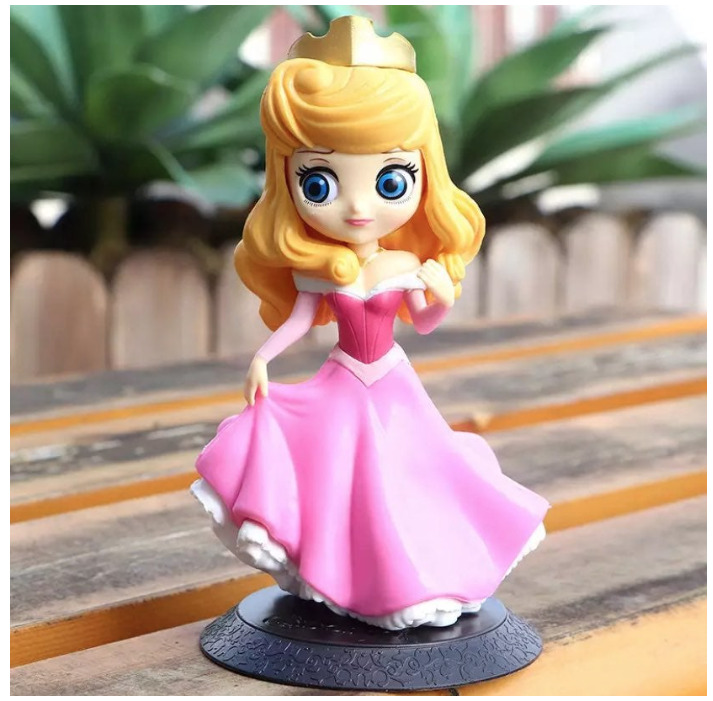Q Posket Disney Sleeping Beauty Qposket Princess Aurora Ver. A Pink Dress Doll