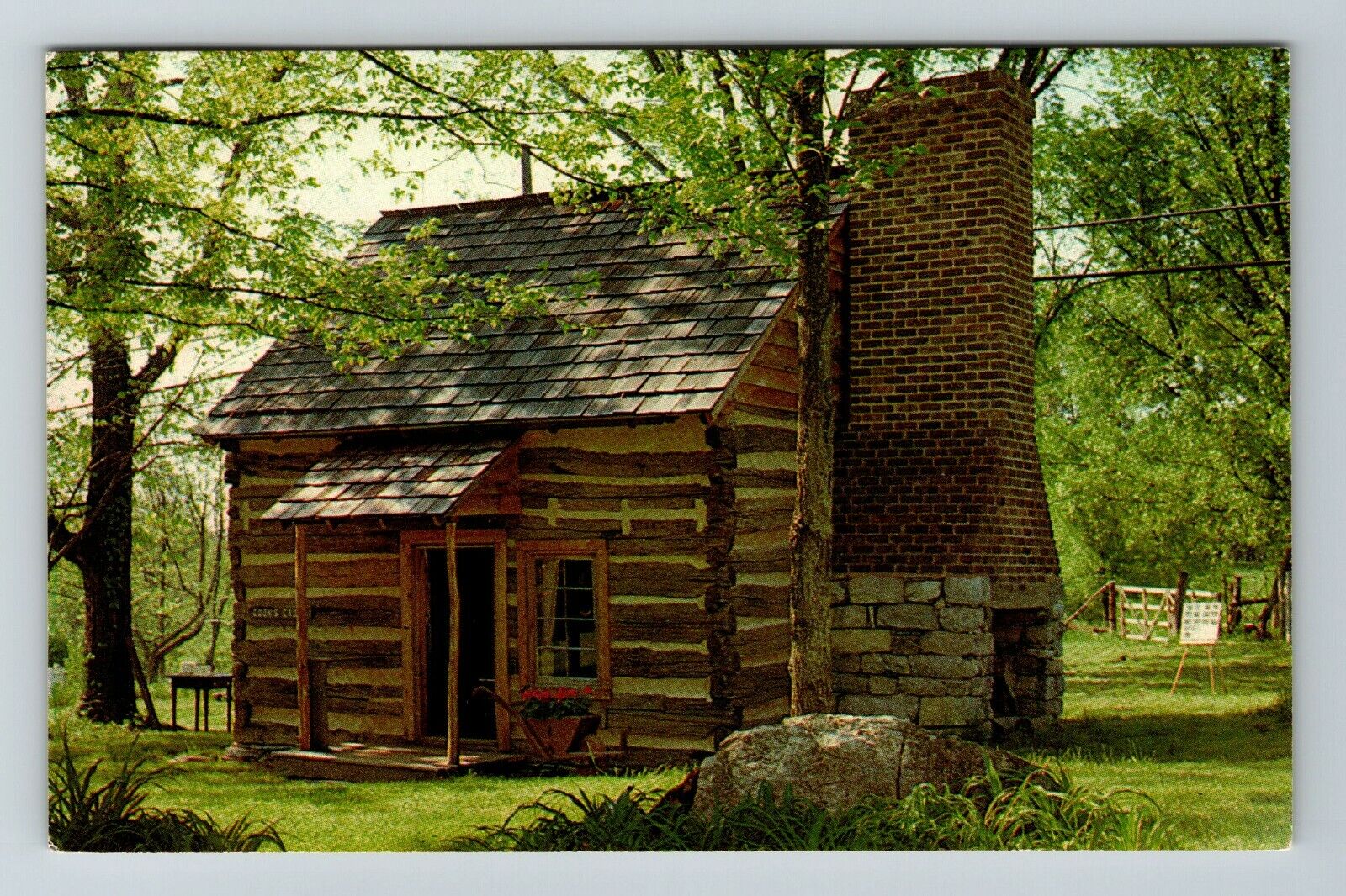 Kingsport TN-Tennessee, The Cook's Cabin Exchange Place, Vintage Postcard