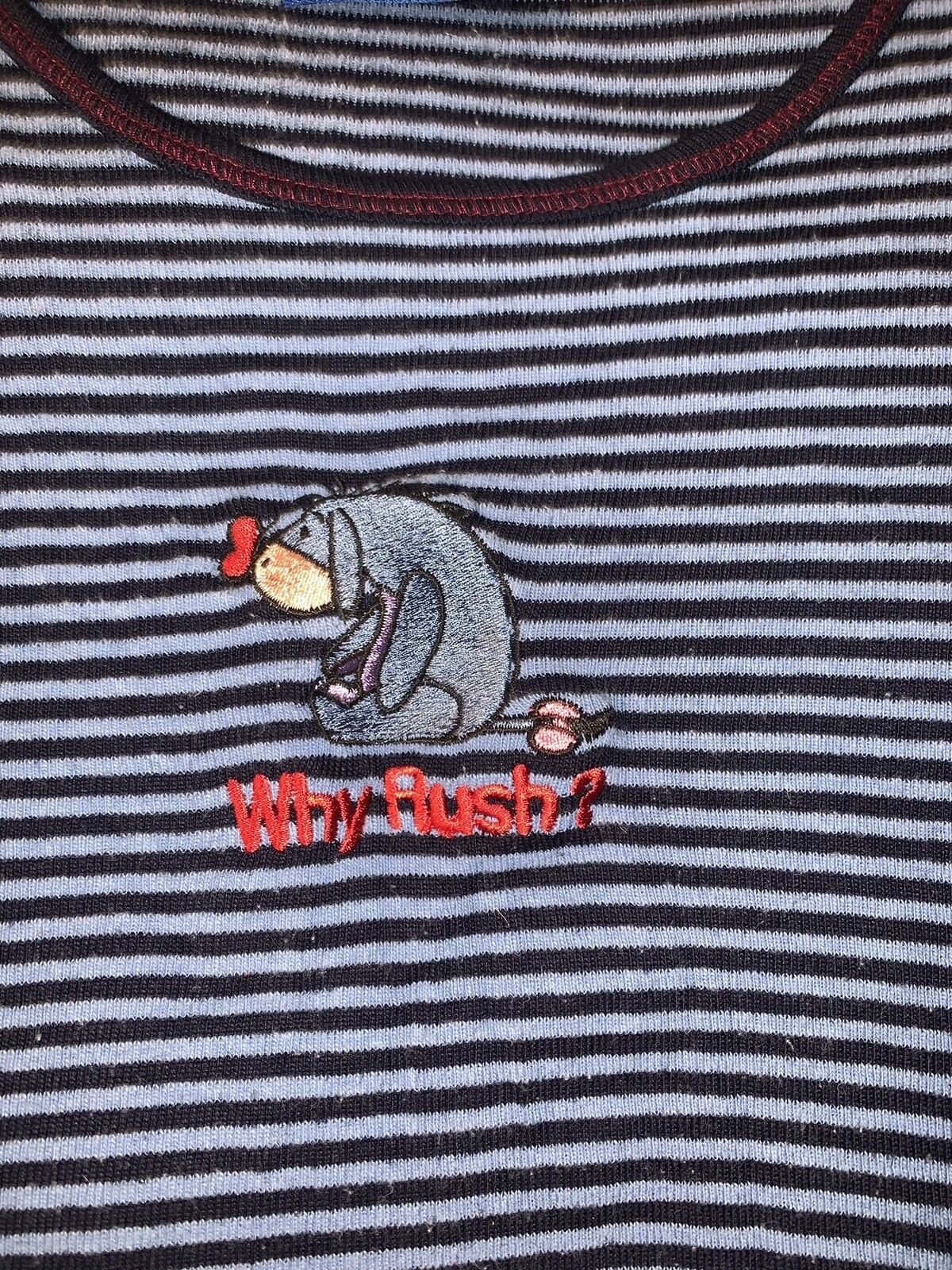 Vintage 2000s Pooh Disney Eeyore Shirt Large