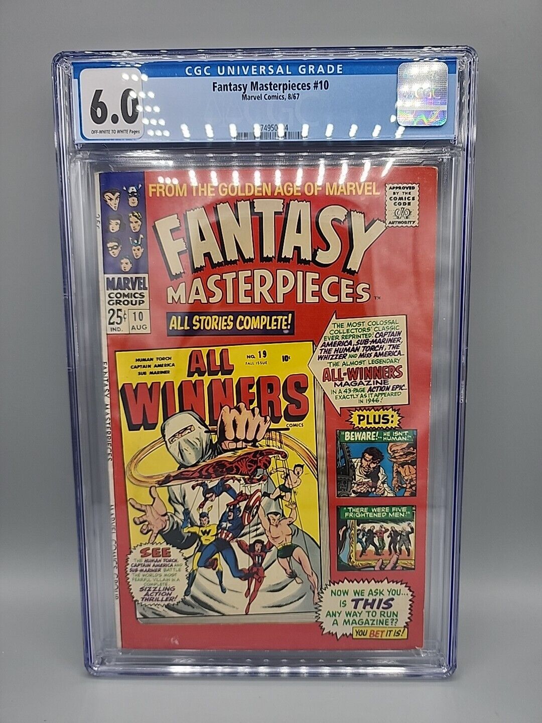 1967 Fantasy Masterpieces #10 