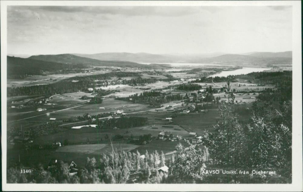 View from Ãjeberget - Vintage Photograph 2321100