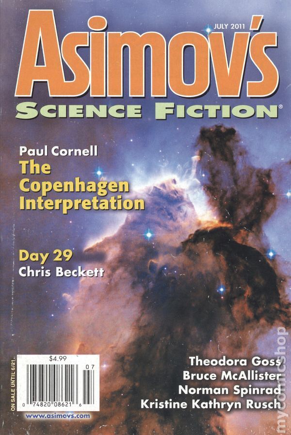 Asimov\'s Science Fiction Vol. 35 #7 FN 6.0 2011 Stock Image
